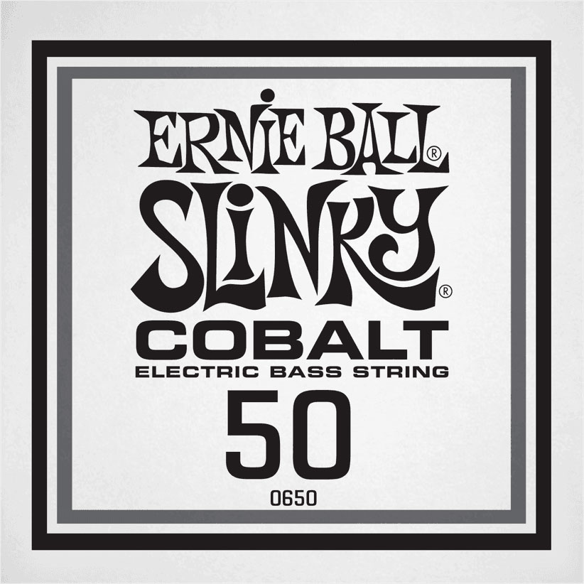ERNIE BALL .050 COBALT WOUND ELECTRIC BASS STRING SINGLE