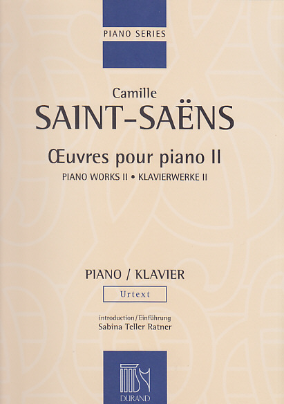 DURAND SAINT-SAENS C. - OEUVRES POUR PIANO - VOLUME II (VALSES) - PIANO