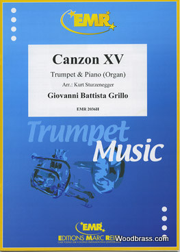 MARC REIFT GRILLO G.B. - CANZON XV - TROMPETTE & PIANO