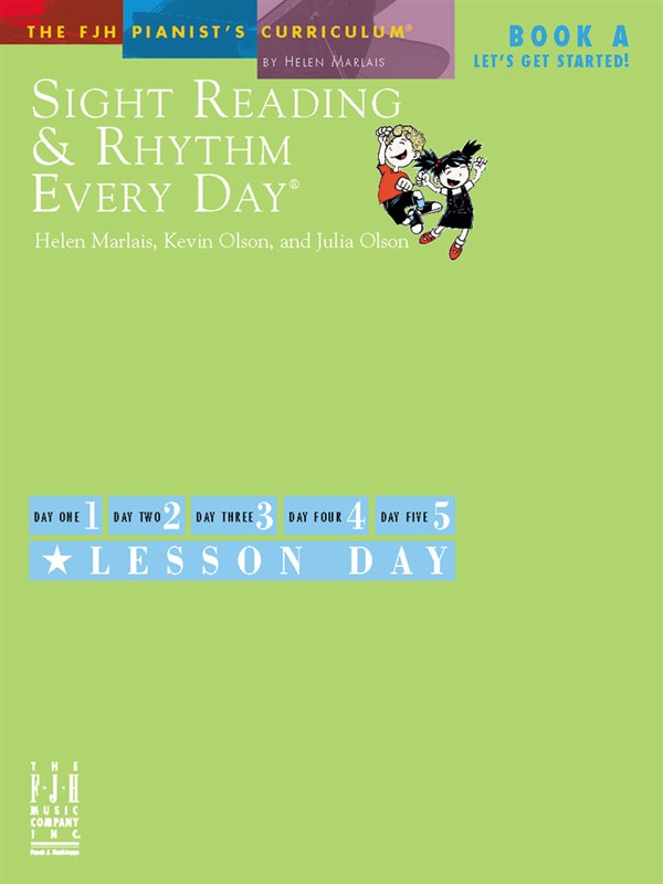 MUSIC SALES OLSON MARLAIS SIGHT READING RHYTHM EVERY DAY LETS GET STARTED A - PIANO SOLO