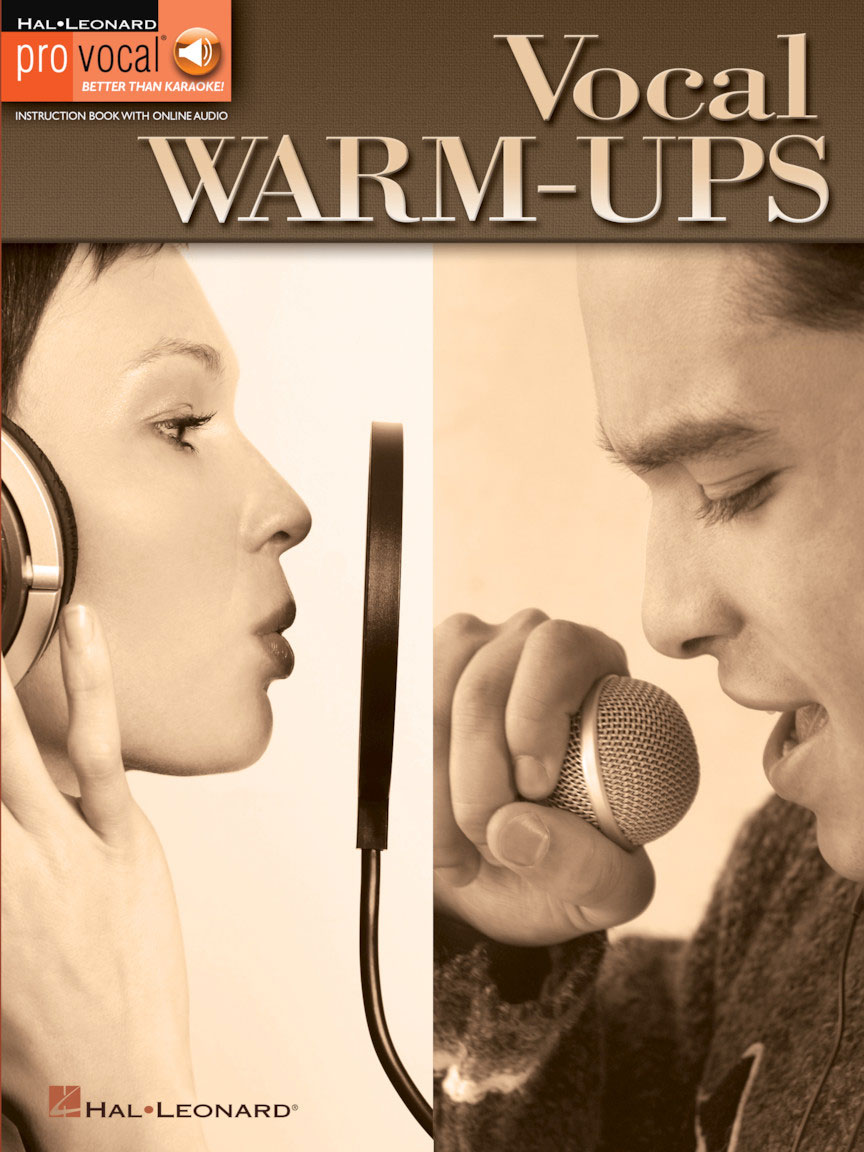 HAL LEONARD PRO VOCAL VOCAL WARM UPS VOICE + AUDIO TRACKS - VOICE