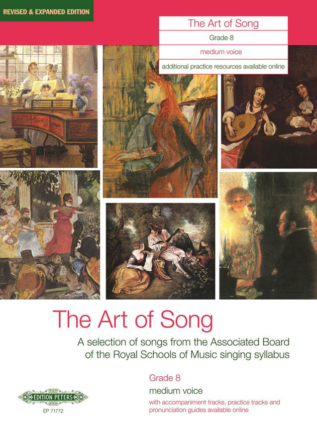 EDITION PETERS ART OF SONG (REVISED & EXPANDED EDITION) GRADE 8 MEDIUM VOICE - VOICE AND PIANO (PER 10 MINIMUM)