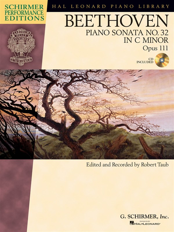 HAL LEONARD SCHIRMER PERFORMANCE EDITIONS BEETHOVEN PIANO SONATA NO.32 OP111 + CD - PIANO SOLO
