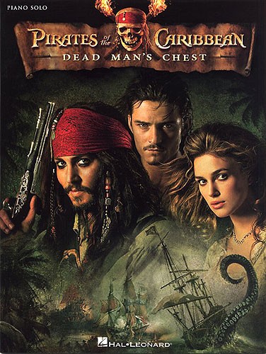 HAL LEONARD ZIMMER HANS - PIRATES OF THE CARIBBEAN - 2 DEAD MAN' CHEST - PIANO SOLO