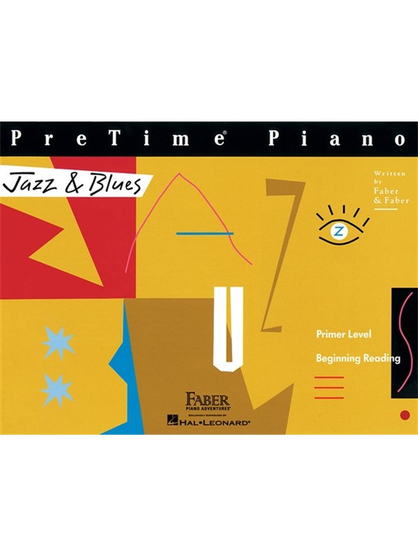 HAL LEONARD PRETIME PIANO - JAZZ & BLUES - PRIMER LEVEL 