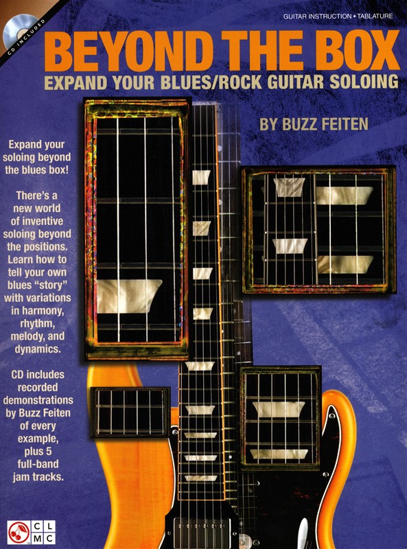 HAL LEONARD BEYOND THE BOX EXPAND YOUR BLUES ROCK GUITAR SOLOING + CD - GUITAR