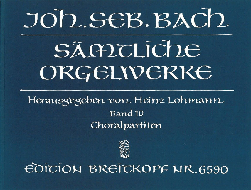 EDITION BREITKOPF BACH J.S. - SAMTLICHE ORGELWERKE, BAND 10
