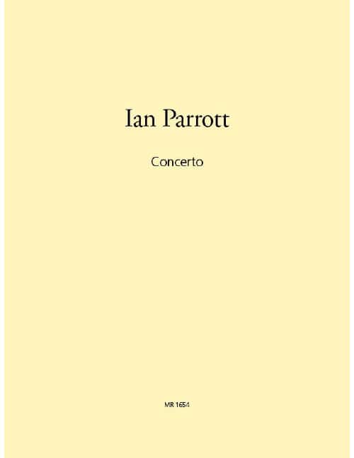EDITION BREITKOPF PARROT IAN - CONCERTO - TROMBONE, PIANO
