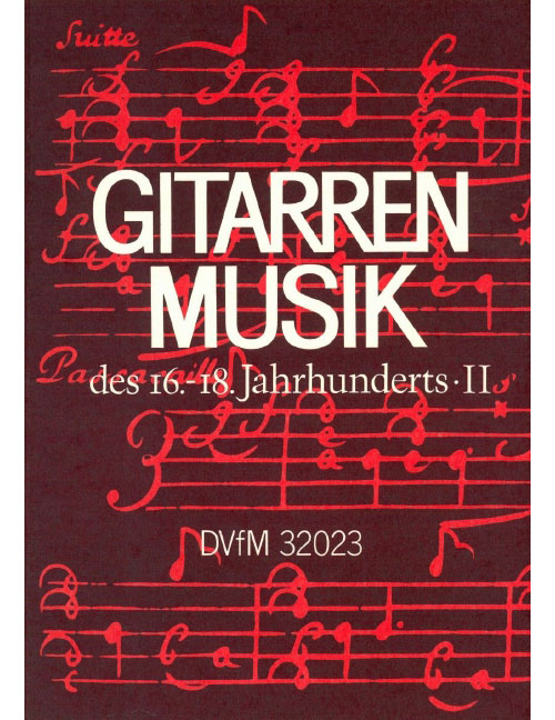 EDITION BREITKOPF GITARRENMUSIK DES 16.-18.JAHRHUNDERT.2 - GUITAR