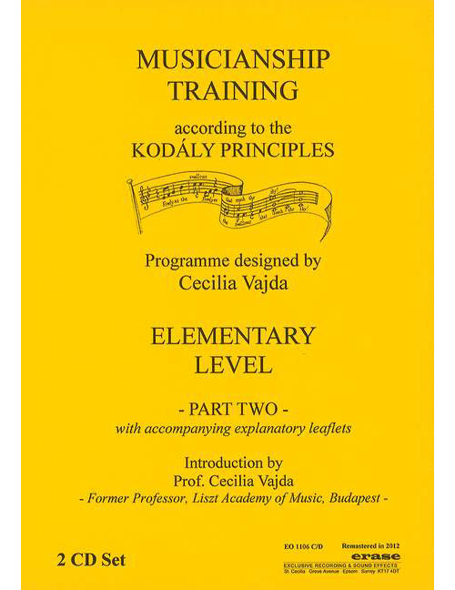 BOOSEY & HAWKES VAJDA C. - MUSICIANSHIP TRAINING ACCORDING TO THE KODÁLY PRINCIPLES - VOIX - METHODE