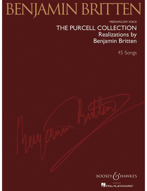 BOOSEY & HAWKES PURCELL HENRY - THE PURCELL COLLECTION - MEDIUM/LOW VOICE AND PIANO