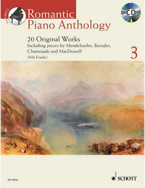 SCHOTT ROMANTIC PIANO ANTHOLOGY VOL.3 + CD - PIANO