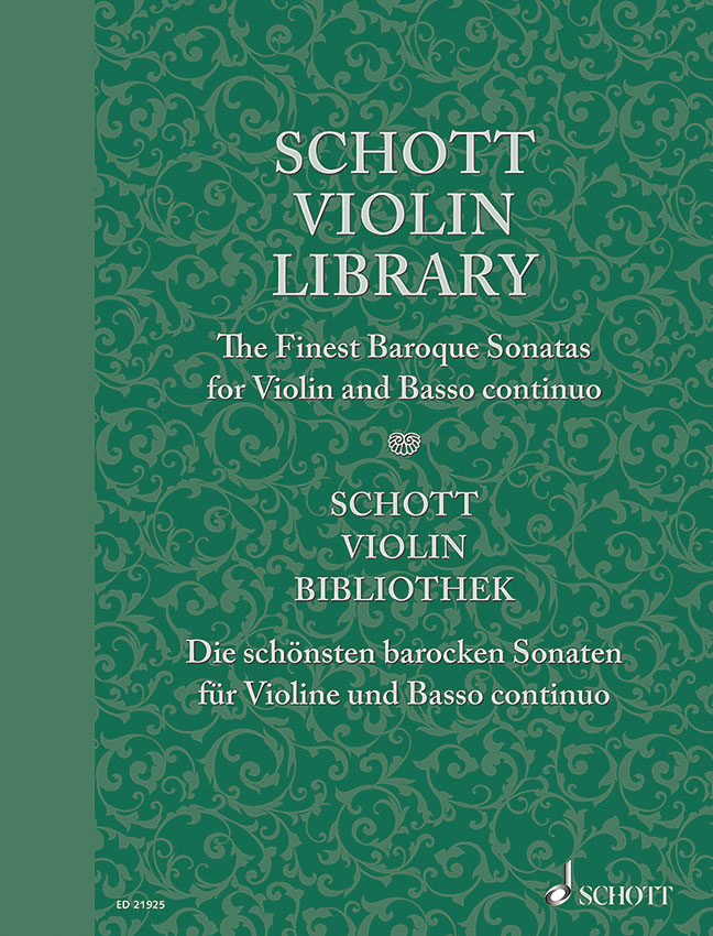SCHOTT MOHRS PETER - SCHOTT VIOLIN LIBRARY - VIOLIN AND BASSO CONTINUO