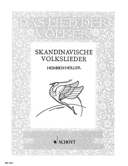 SCHOTT SKANDINAVISCHE VOLKSLIEDER - VOICE AND PIANO