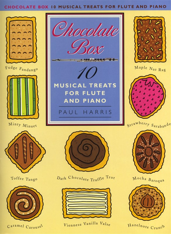 NOVELLO HARRIS PAUL - CHOCOLATE BOX - 10 MUSICAL TREATS FOR FLUTE & PIANO