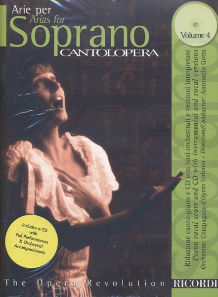 RICORDI CANTOLOPERA: ARIE PER SOPRANO VOL 4 + CD