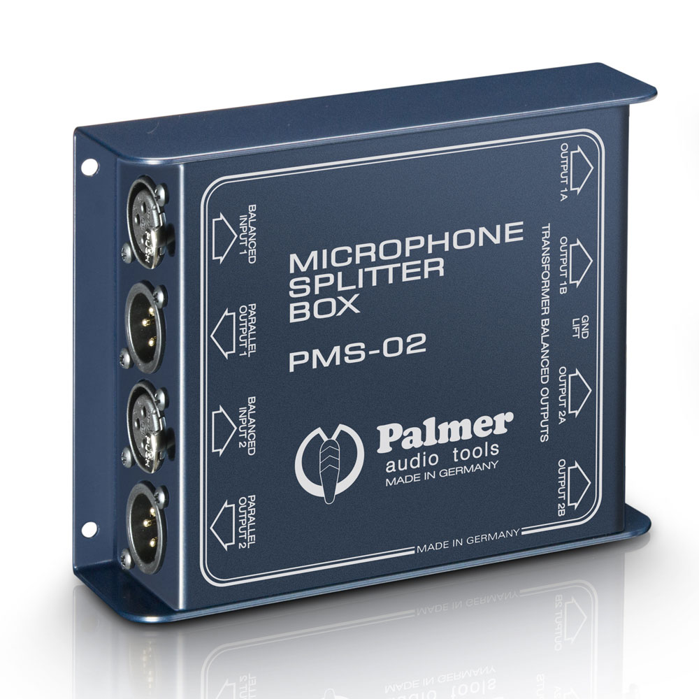 PALMER PMS 02 PRO - 2 CHANNEL MICRO SPLITTER