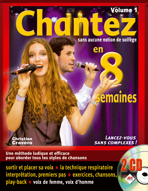 HIT DIFFUSION CRAVERO CHRISTIAN - CHANTEZ EN 8 SEMAINES + CD