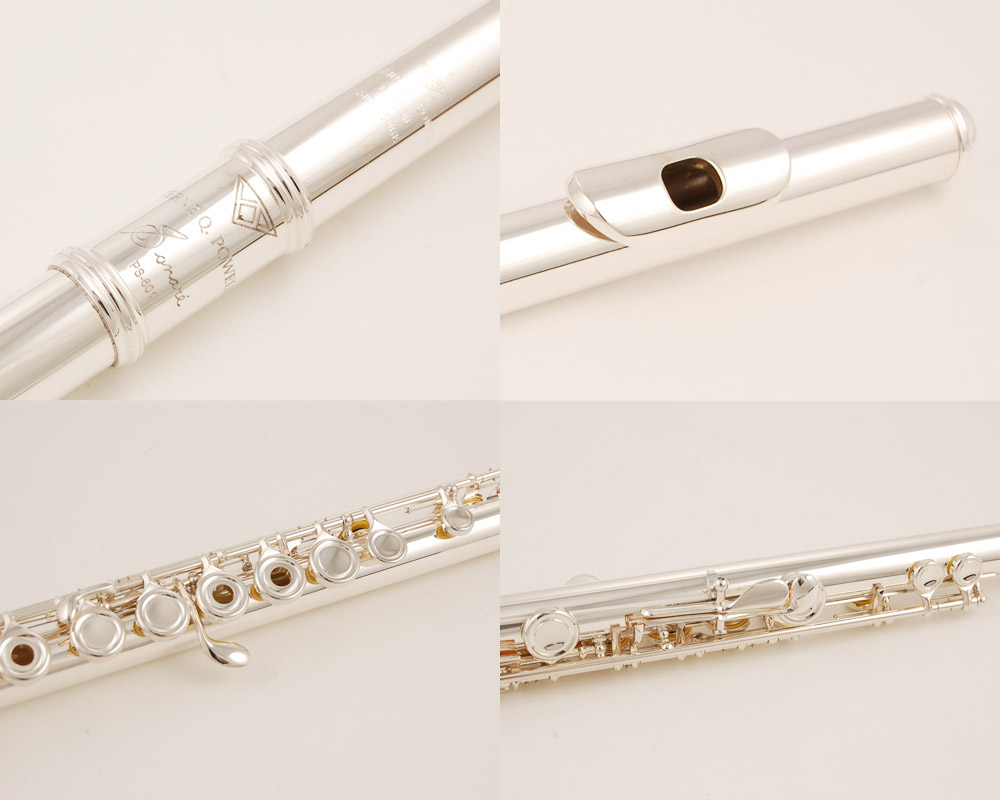 POWELL FLUTE BOSTON SONARE PS-601 BGF - STERLING SILVER HEADJOINT AND BODY - B-FOOT