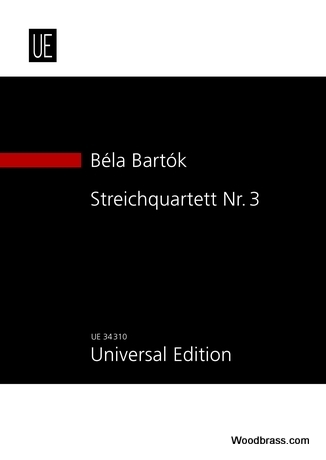 UNIVERSAL EDITION BARTOK B. - STREICHQUARTETT N°3 - CONDUCTEUR
