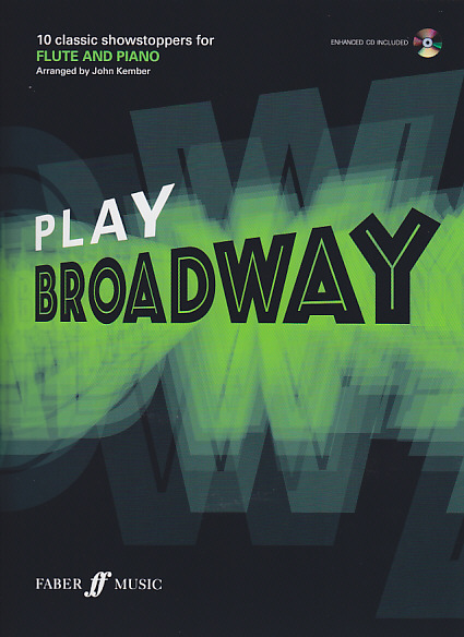 FABER MUSIC PLAY BROADWAY FLUTE + CD