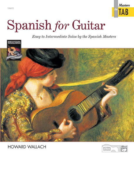 ALFRED PUBLISHING WALLACH HOWARD - SPANISH FOR GUITAR - MASTERS IN TAB - GUITAR