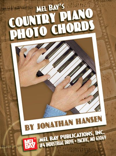 MEL BAY HANSEN JONATHAN - COUNTRY PIANO PHOTO CHORDS - KEYBOARD