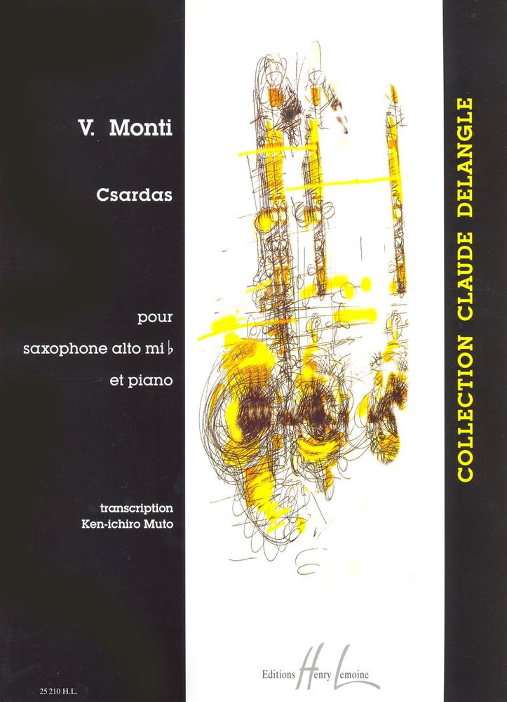 LEMOINE MONTI VITTORIO - CZARDAS - SAXOPHONE MIB, PIANO