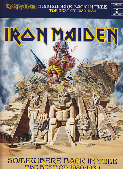 WISE PUBLICATIONS IRON MAIDEN - SOMEWHERE BACK IN TIME THE BEST OF: 1980-1989 (GUITARE TAB)