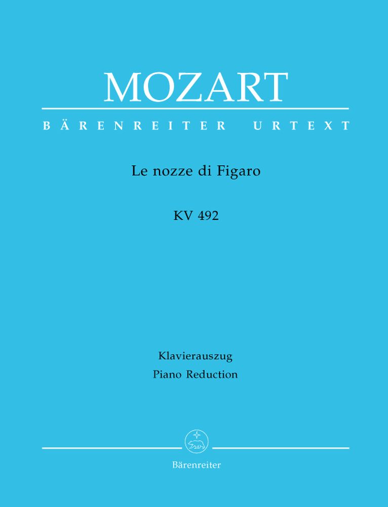 BARENREITER MOZART W.A. - LE NOZZE DI FIGARO KV 492 - VOCAL SCORE