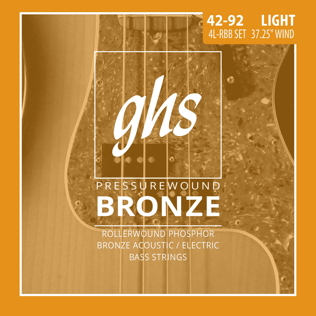 GHS 4L-RBB PRESSUREWOUND BRONZE LIGHT 42-92