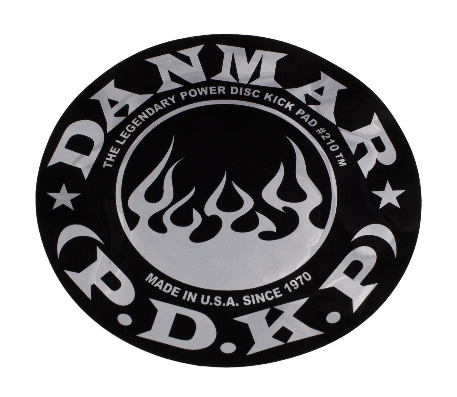 DANMAR 210FL1 - BD POWER DISK KICK PAD - FLAME