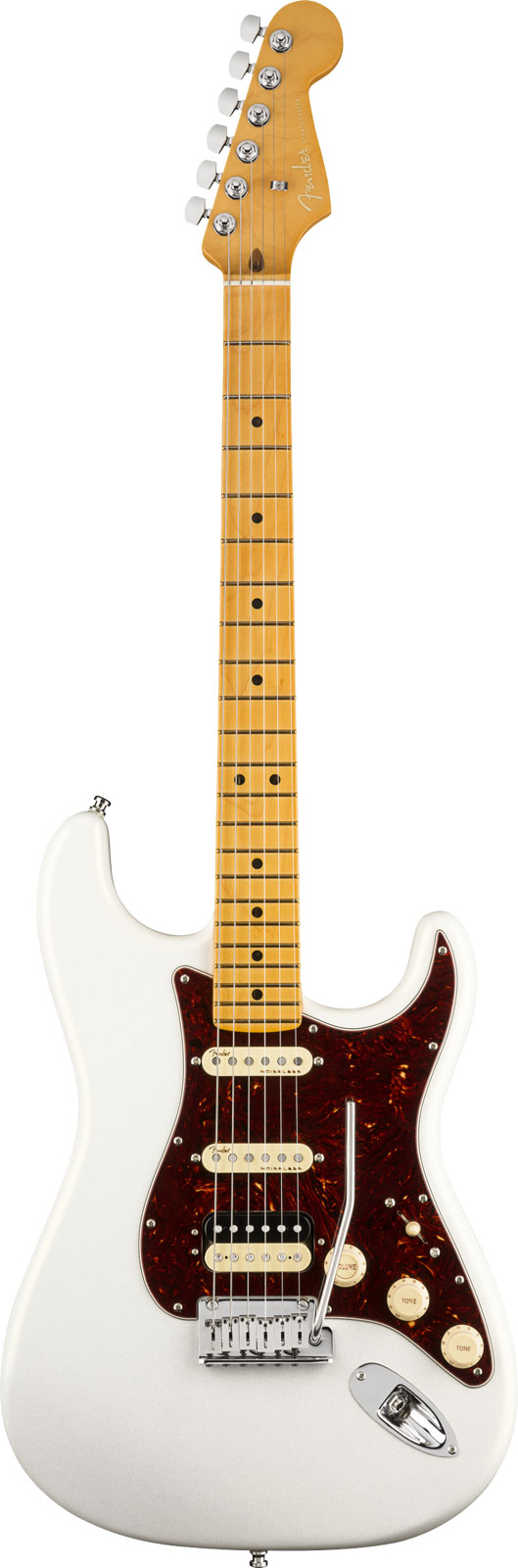 FENDER AMERICAN ULTRA STRATOCASTER HSS MN, ARCTIC PEARL