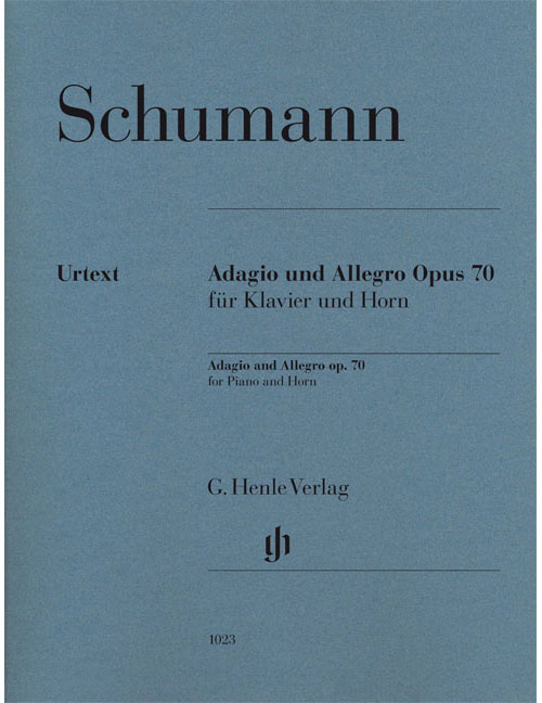 HENLE VERLAG SCHUMANN R. - ADAGIO & ALLEGRO - COR ET PIANO