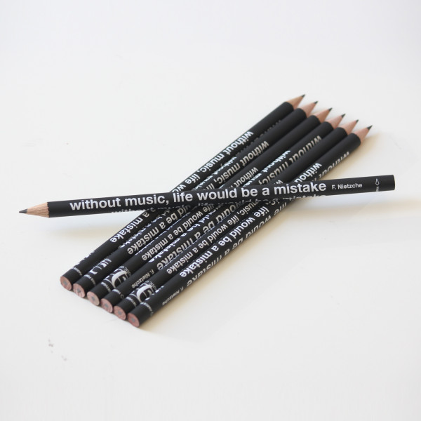 MUSIC GIFT MUSIC QUOTES PENCIL 