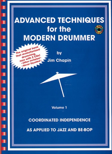 WARNER BROS JIM CHAPIN - ADVANCED TECHNIQUES FOR THE MODERN DRUMMER VOL.1 + 2 CD