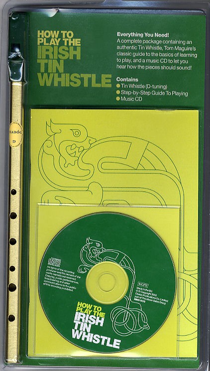 MUSIC SALES TOM MAGUIRE - HOW TO PLAY THE IRISH TINWHISTLE BOOK/INST/CD - PENNYWHISTLE