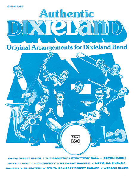 ALFRED PUBLISHING AUTHENTIC DIXIELAND - DOUBLE BASS