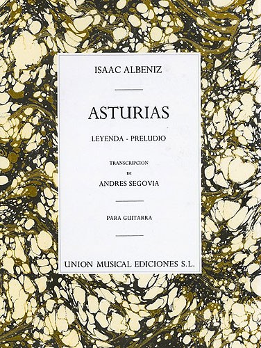 UME (UNION MUSICAL EDICIONES) ALBENIZ ASTURIAS PRELUDIO GUITAR - GUITAR