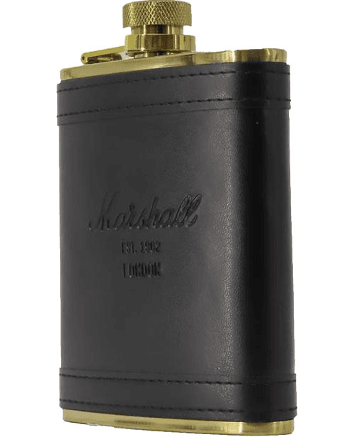 MARSHALL STAINLESS STEEL FLASK GOLD-BLACK