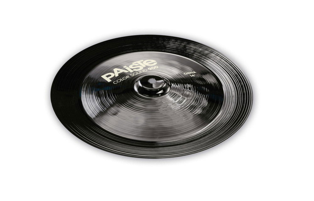 PAISTE CYMBALES CHINA 900 SERIE COLOR SOUND BLACK 14