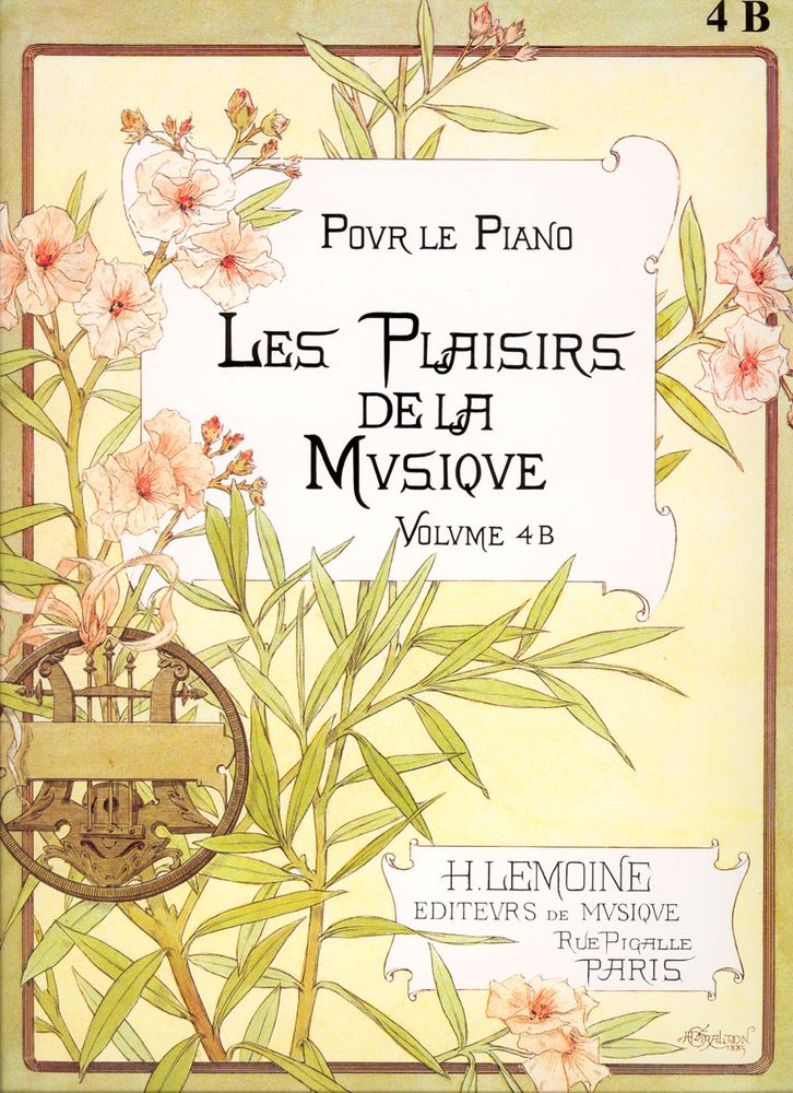 LEMOINE LES PLAISIRS DE LA MUSIQUE VOL.4B - PIANO