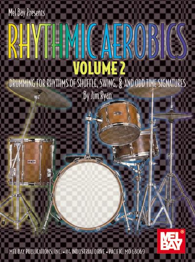 MEL BAY RYAN JIM - RHYTHMIC AEROBICS, VOLUME 2 + CD - DRUM SET