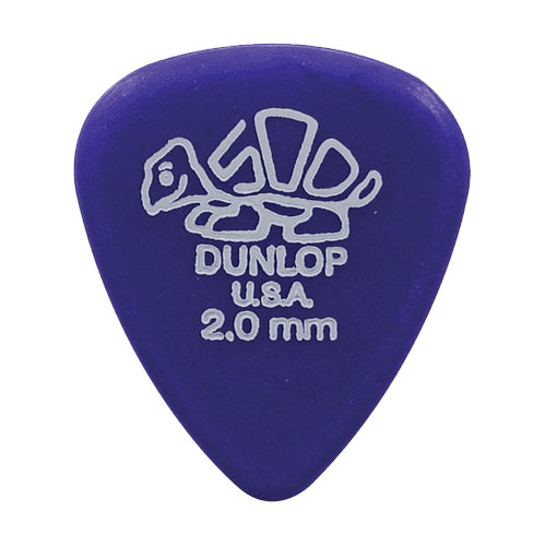 JIM DUNLOP ADU 41P200 - SPECIALITY DELRIN PLAYERS PACK - 2,00 MM (BY 12)