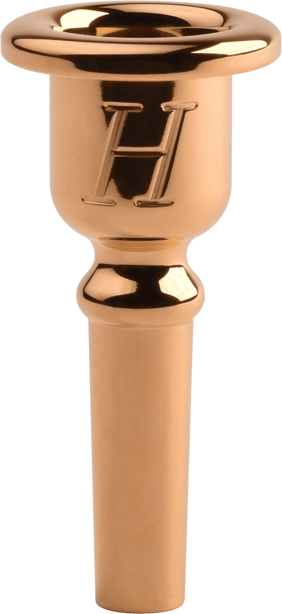 DENIS WICK HERITAGE HORN MOUTHPIECE GOLD PLATED 4B