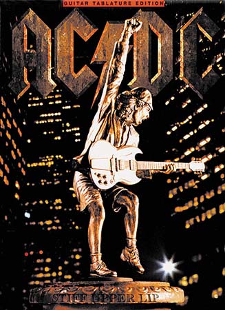 MUSIC SALES AC/DC - STIFF UPPER LIP - GUITAR TAB