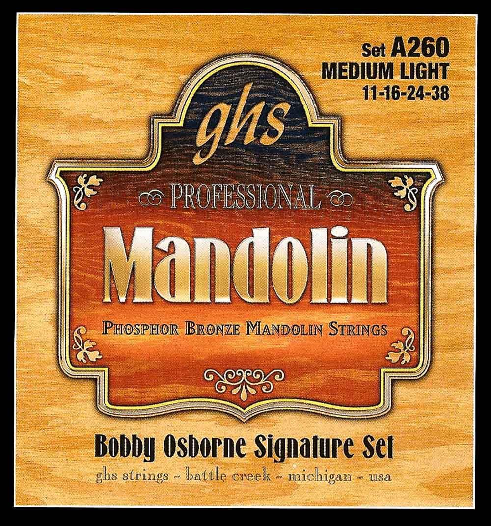 GHS MANDOLIN POSPHOR BRONZE BOBBY OSBORNE MEDIUM LIGHT 11-16-24-38