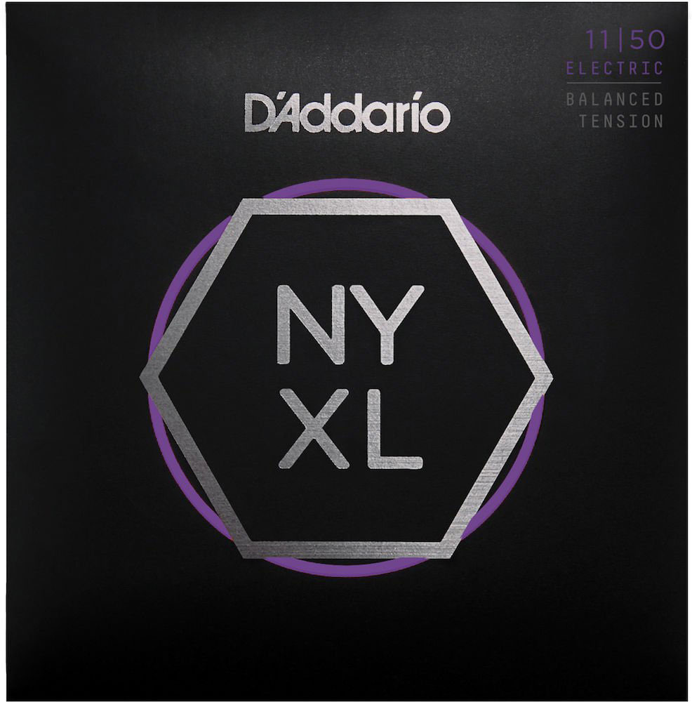 D'ADDARIO AND CO STRINGS FOR ELECTRIC GUITAR NYXL1150BT NICKEL NET BALANCED TENSION MEDIUM 11-50