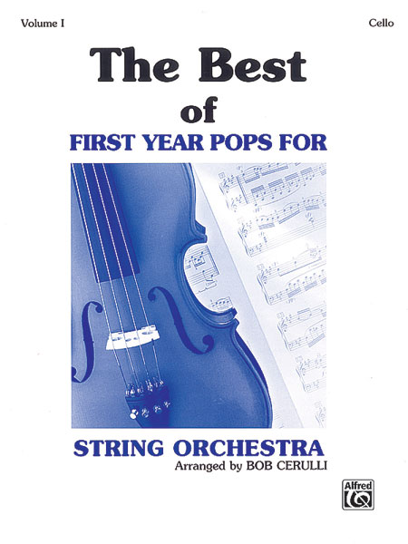 ALFRED PUBLISHING BEST OF FIRST YEAR POPS - CELLO SOLO