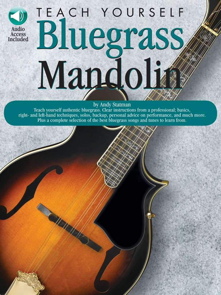 MUSIC SALES TEACH YOURSELF BLUEGRASS MANDOLIN + AUDIO TRACKS - MANDOLIN